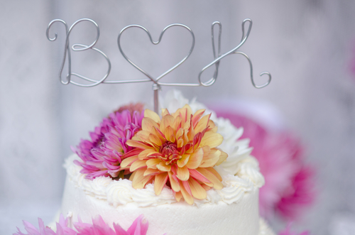 Bates/Ross Wedding 2013 | Dahlia Wedding Cakes Arrangements